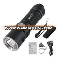 Boruit Tactical Flashlight XHP70.2 LED Torch