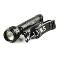 BAILONG Hot Sales R20 D Size Battery Security ZOOM LED Torch