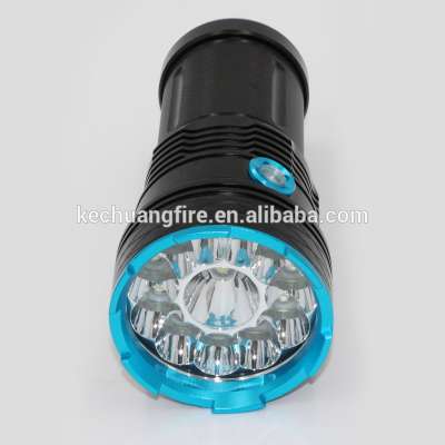 12000 Lumens 12pcs XML T6 LED flashlight Led Camping Light Flashlight