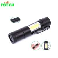 Waimaotong Suppliers new design led lighting aluminum alloy mini zoom led torch flashlight 2019