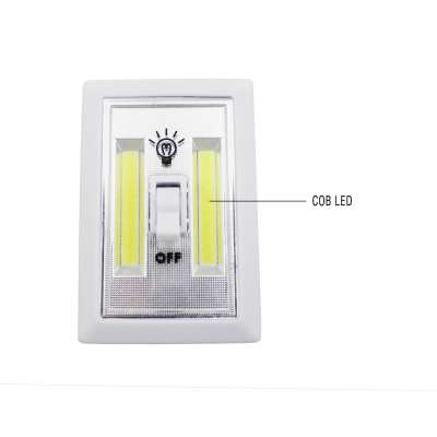 Mini Magnetic COB LED Lamp Switch Wall Night Lights / Battery Operated Kitchen Cabinet Garage Closet lamp / Emergency Light