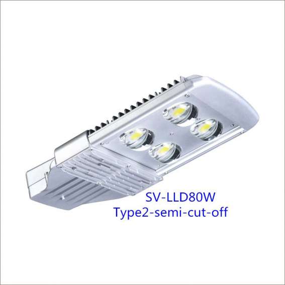 80W UL CE RoHS Professional Manufacturer LED Road Lighting (Semi-cutoff)